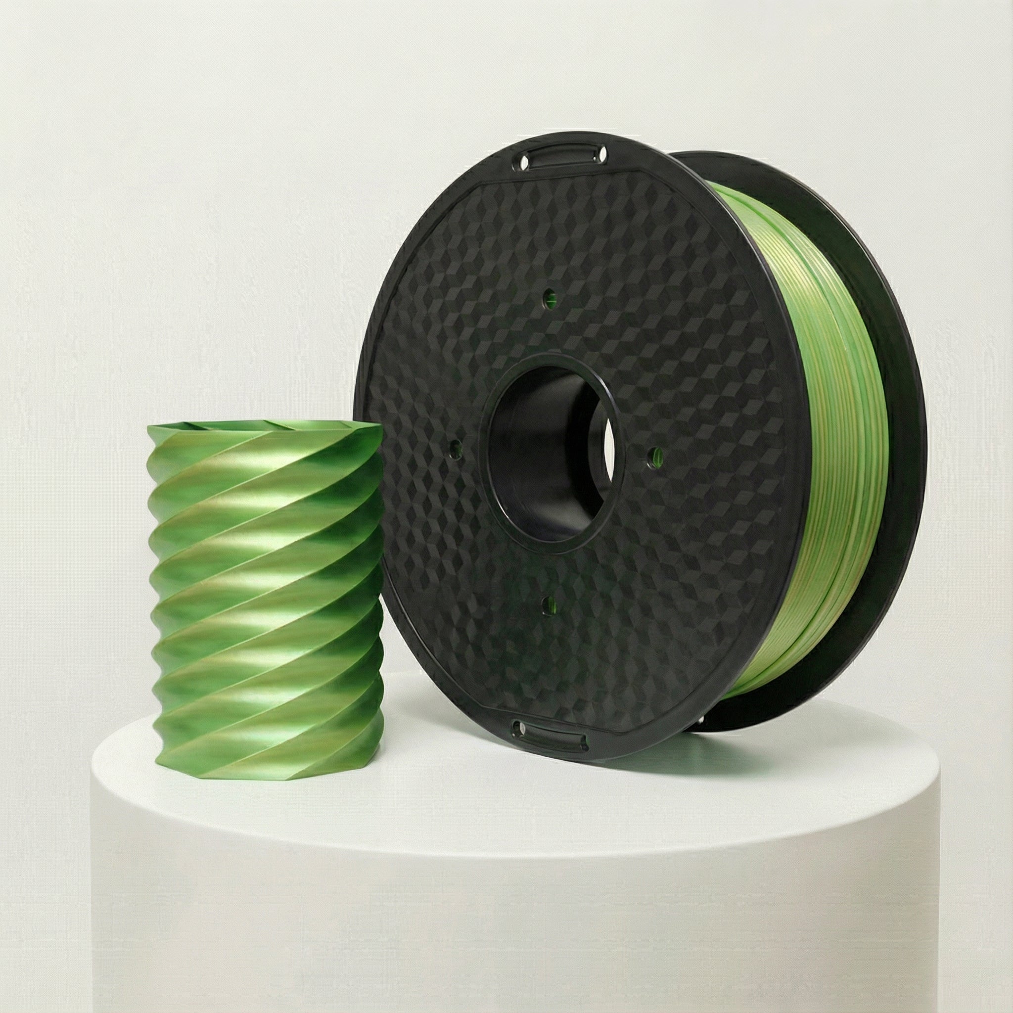 Yasin Silk PLA Yellow/Green 1.75mm 1kg