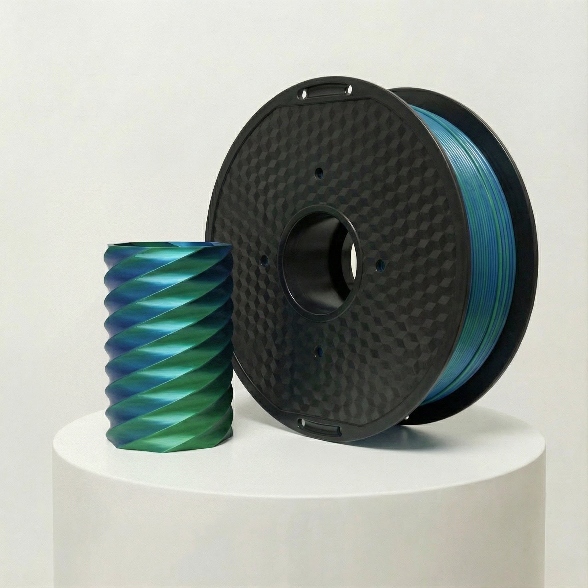 Yasin Silk PLA Blue/Green 1.75mm 1kg