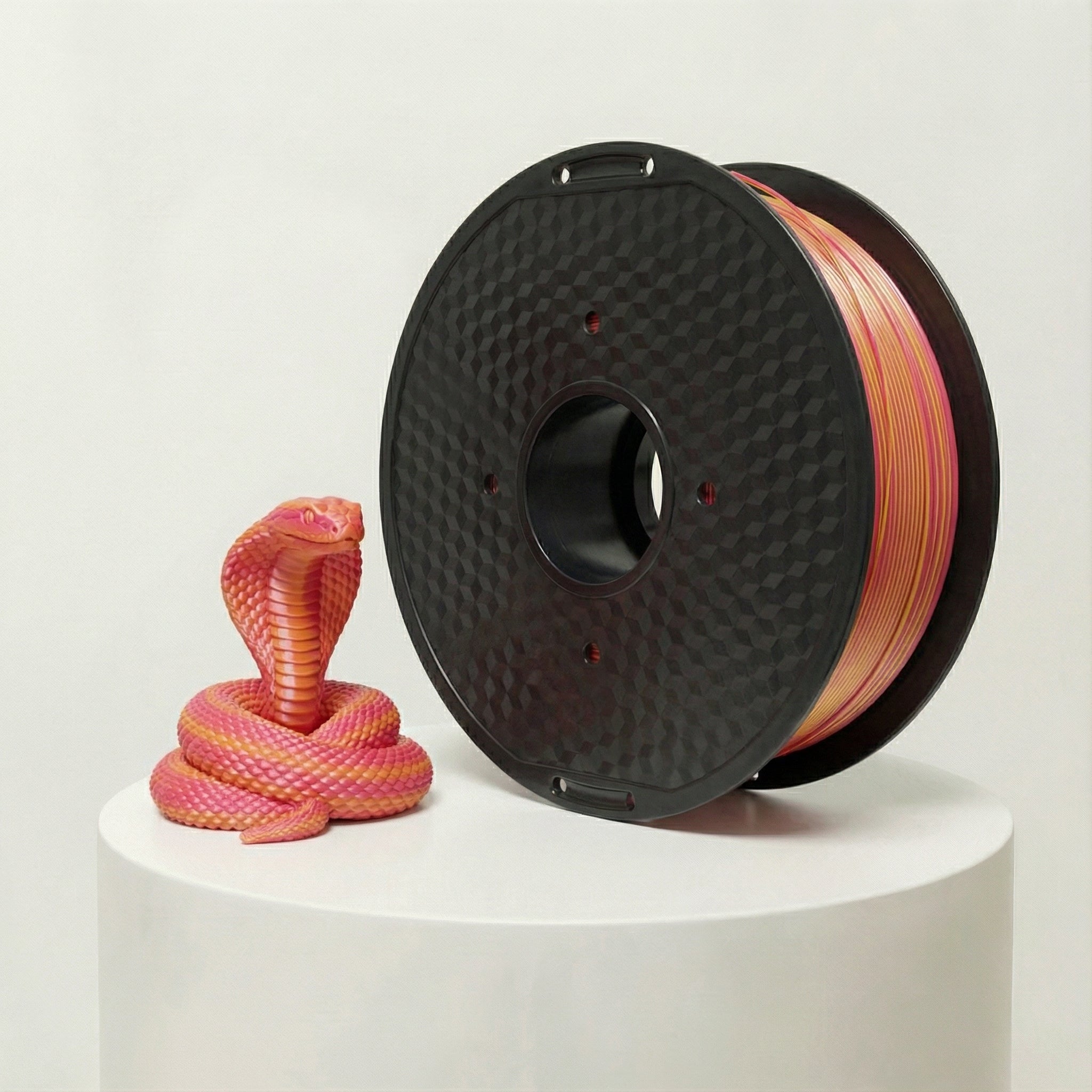 Yasin Silk PLA Red/Gold 1.75mm 1kg