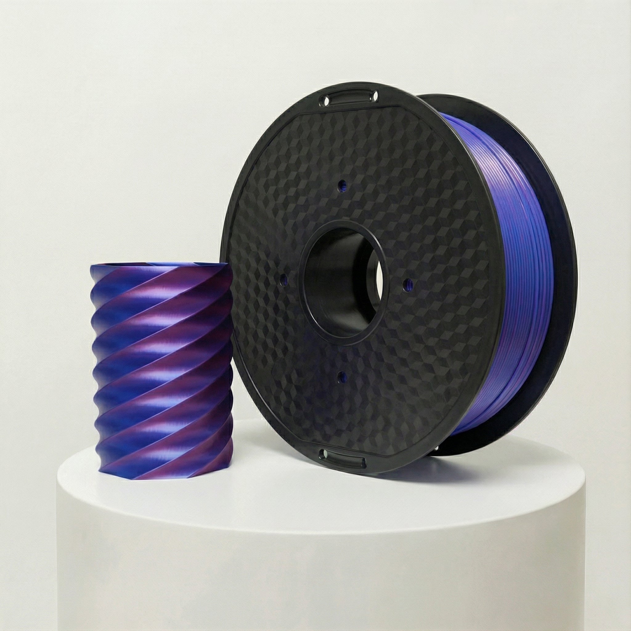 Yasin Silk PLA Red/Blue 1.75mm 1kg